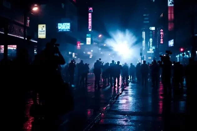 顶流男星深夜现身酒吧，身旁神秘女子身份成谜引粉丝集体破防